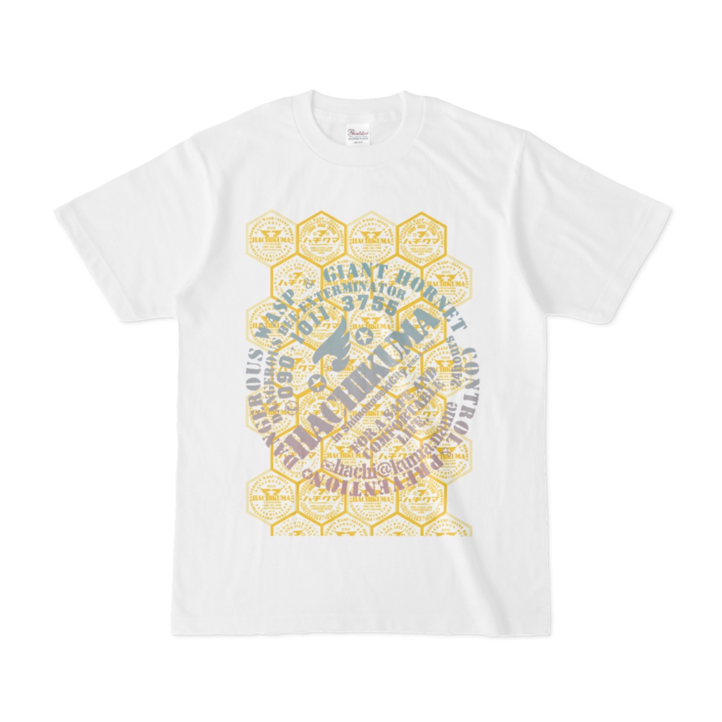 ハチクマ下関公式カジュアルTシャツEタイプ