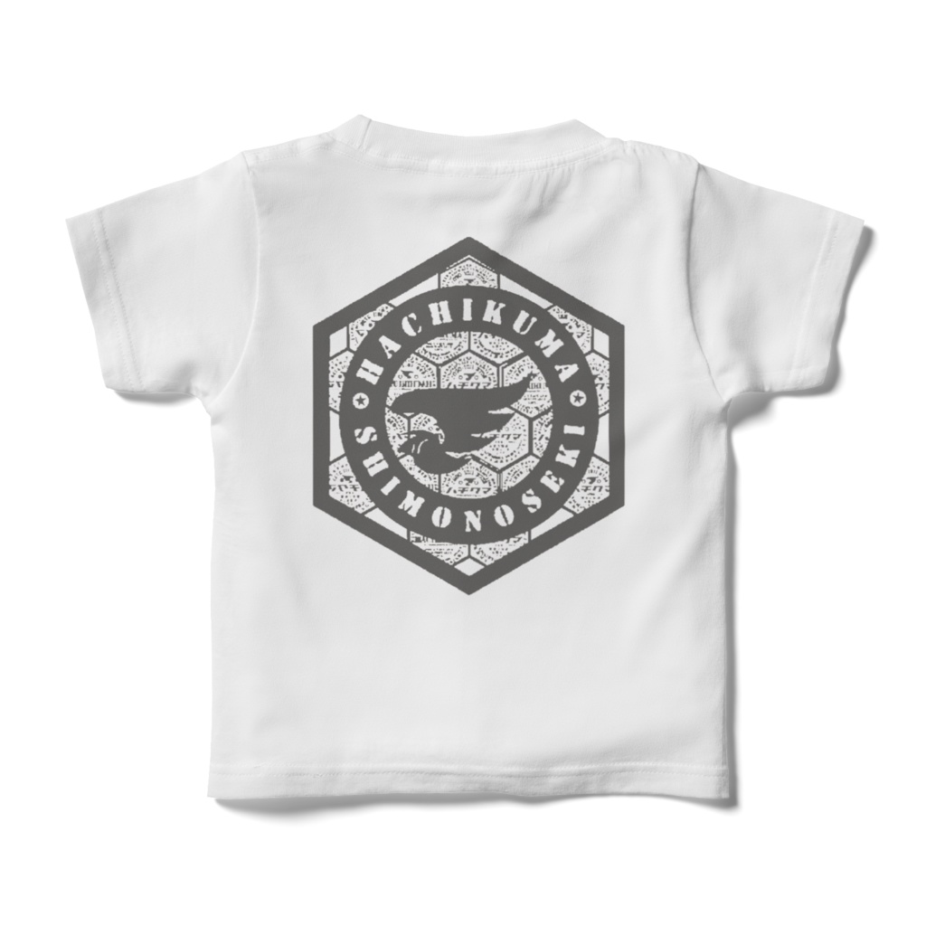 ハチクマ下関公式ロゴTシャツキッズ