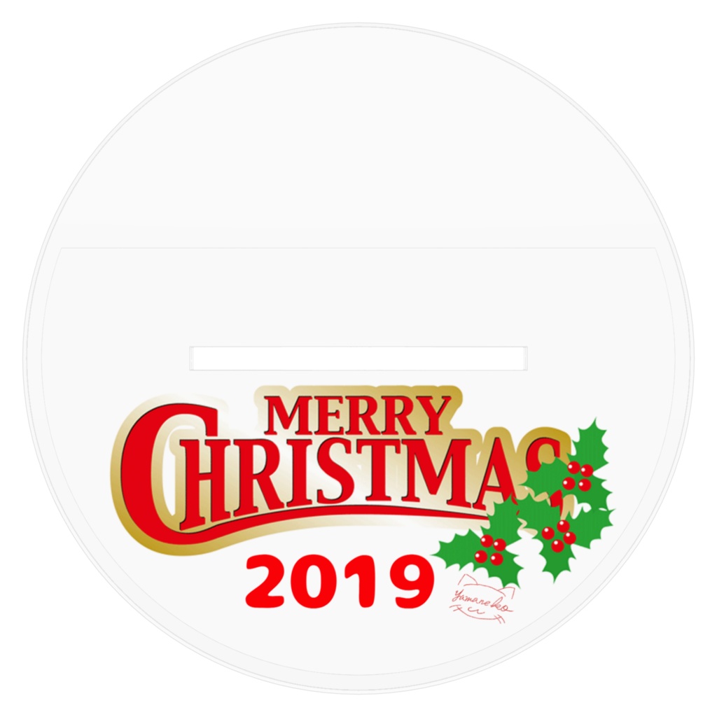 バレッタちゃんクリスマス2019アクリルフィギュア