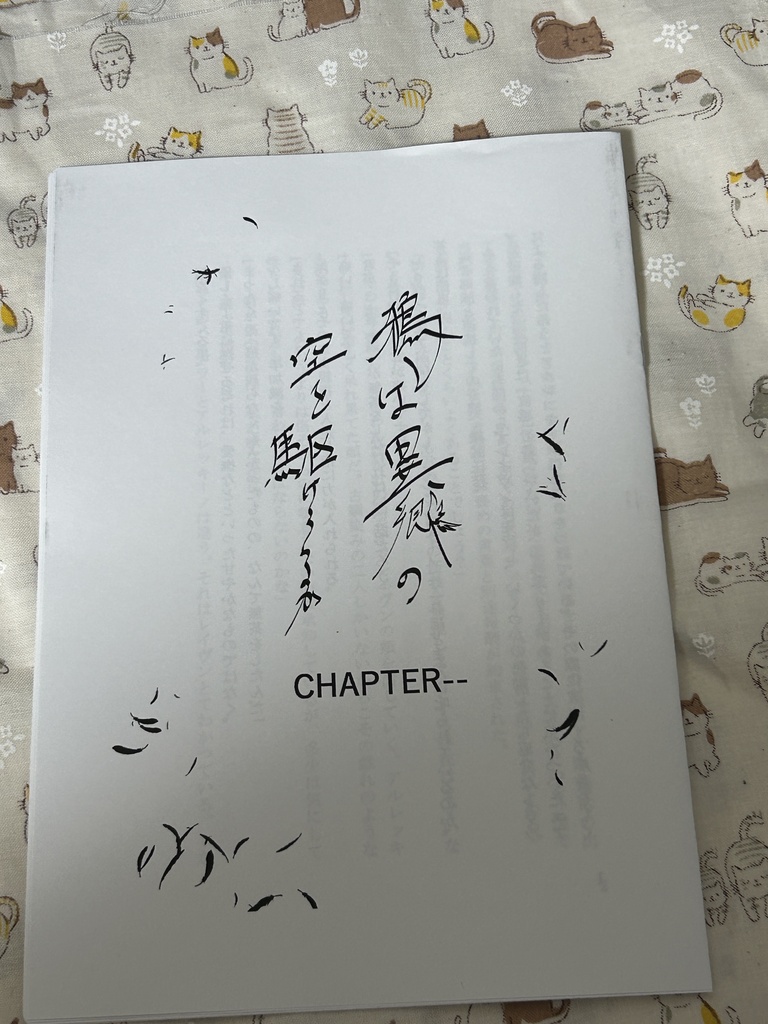 鴉は異郷の空を駆けうるか CHAPTER--