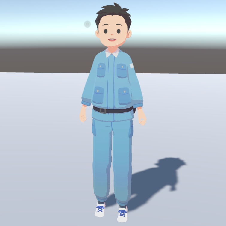 ウエコ作成3Dモデル【清掃員】