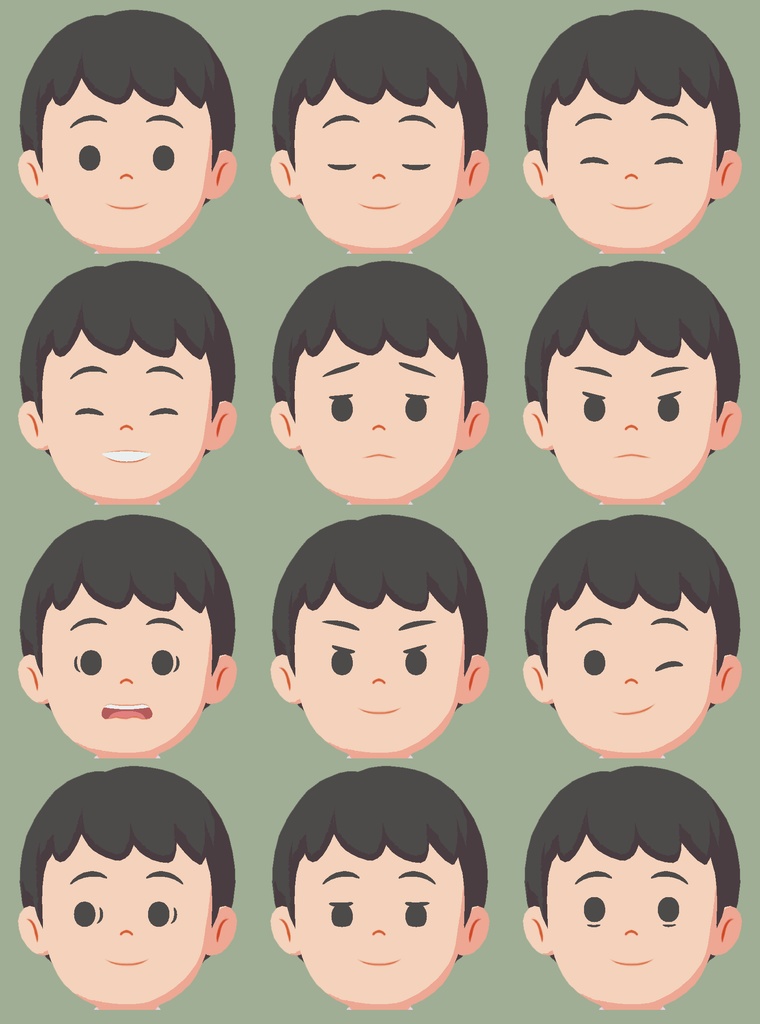 ウエコ作成3Dモデル【清掃員】