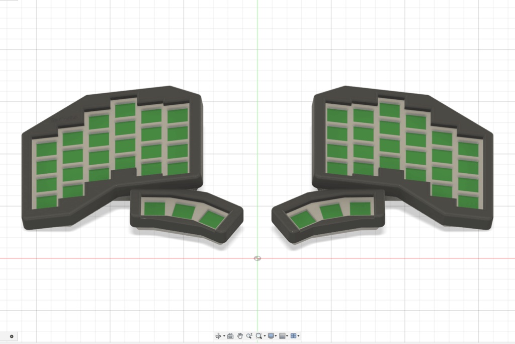自作キーボード Sphinx54