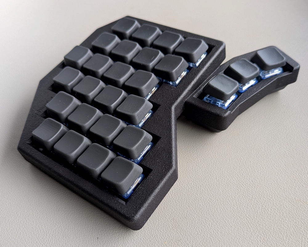 自作キーボード Sphinx54