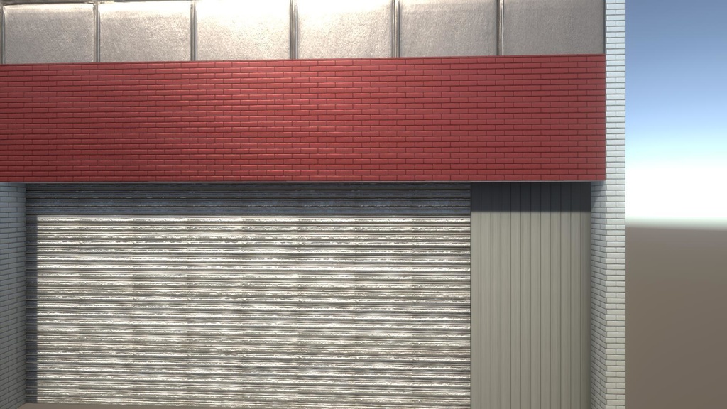 【無料Free】日本のビルセット01ユニティ用3Dモデル v2