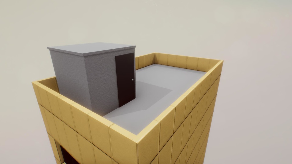 【無料Free】日本のビルセット02ユニティ用3Dモデル