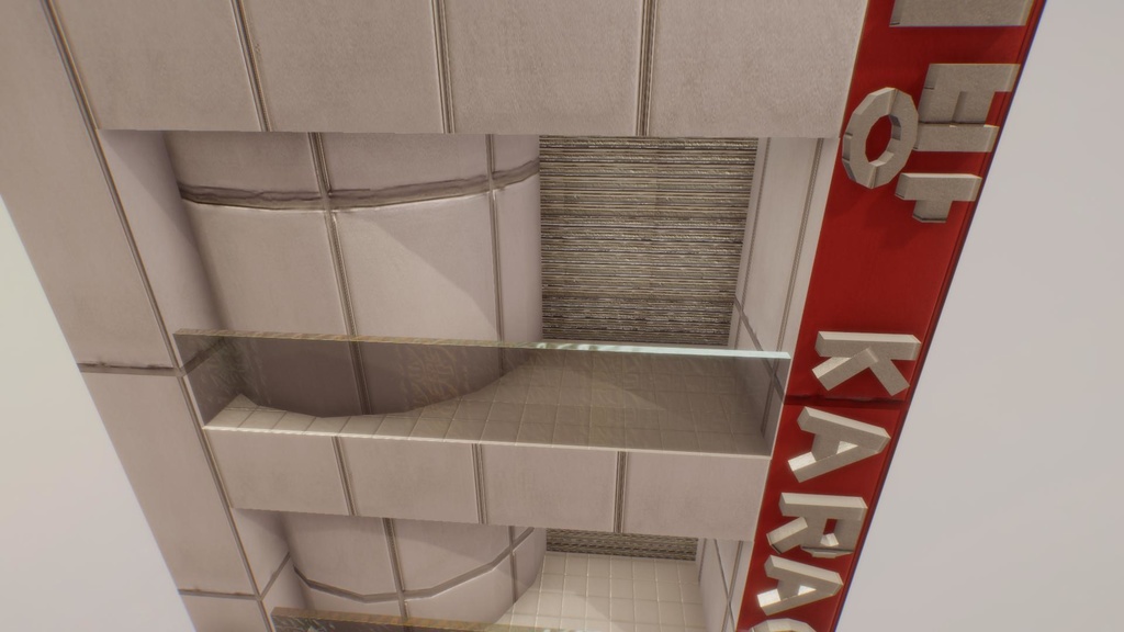 日本のビルセット03ユニティ用3Dモデル