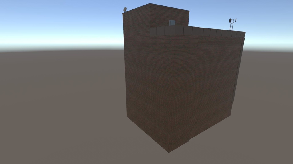 【無料Free】日本のビルセット04ユニティ用3Dモデル