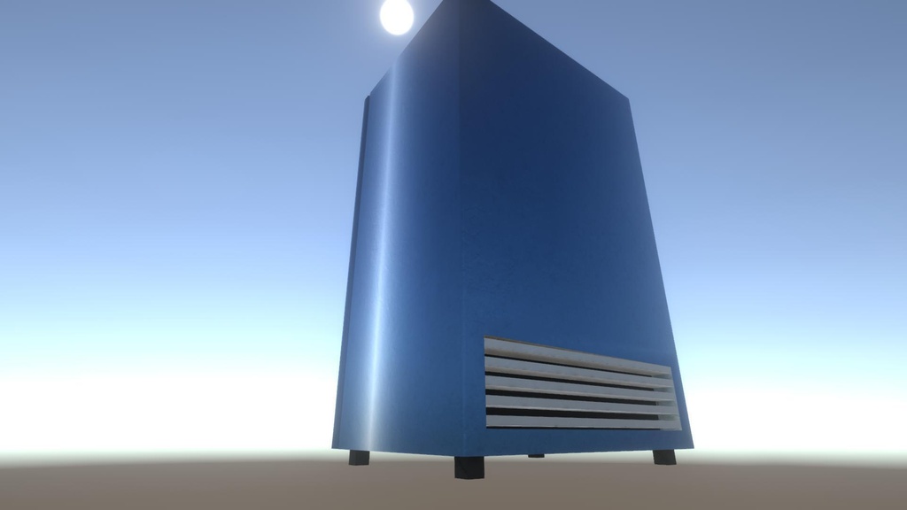 【無料Free】自販機ユニティ用3Dモデル v2