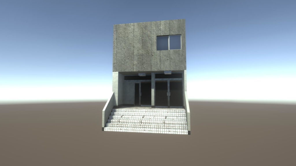 【無料Free】日本のビルセット10:ユニティ用3Dモデル