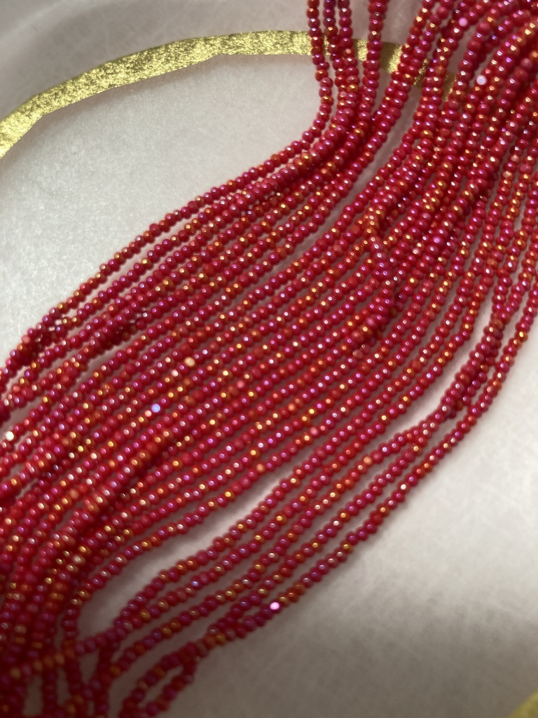 ぬい用ハートネックレス red