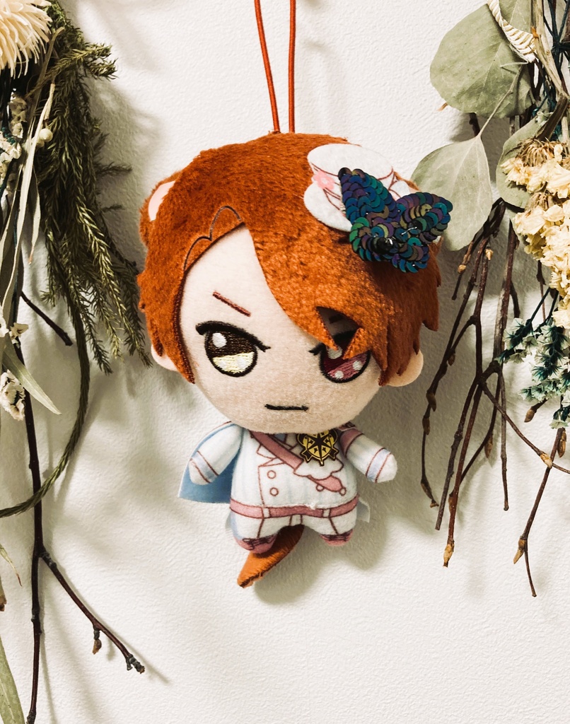 ぬい用パピヨンブローチ black