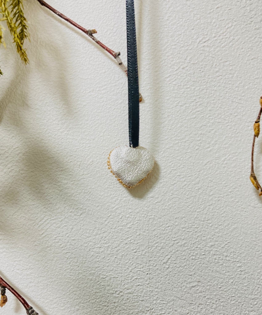 ぬい用ハートネックレス ゴールド