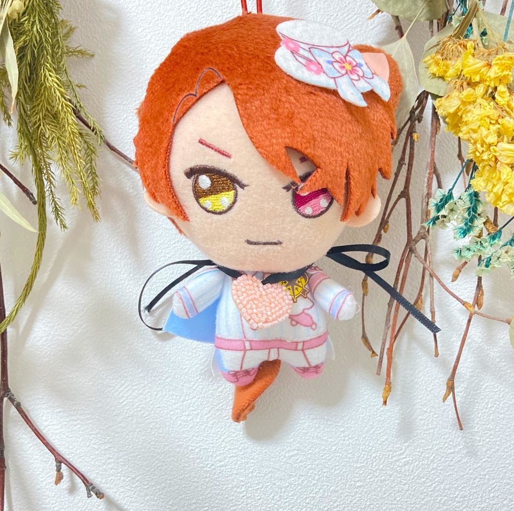 ぬい用ハートネックレス ゴールド