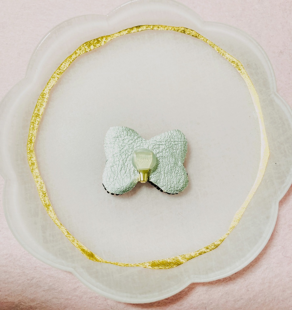 リボン クリップ/ネックレス併用タイプ