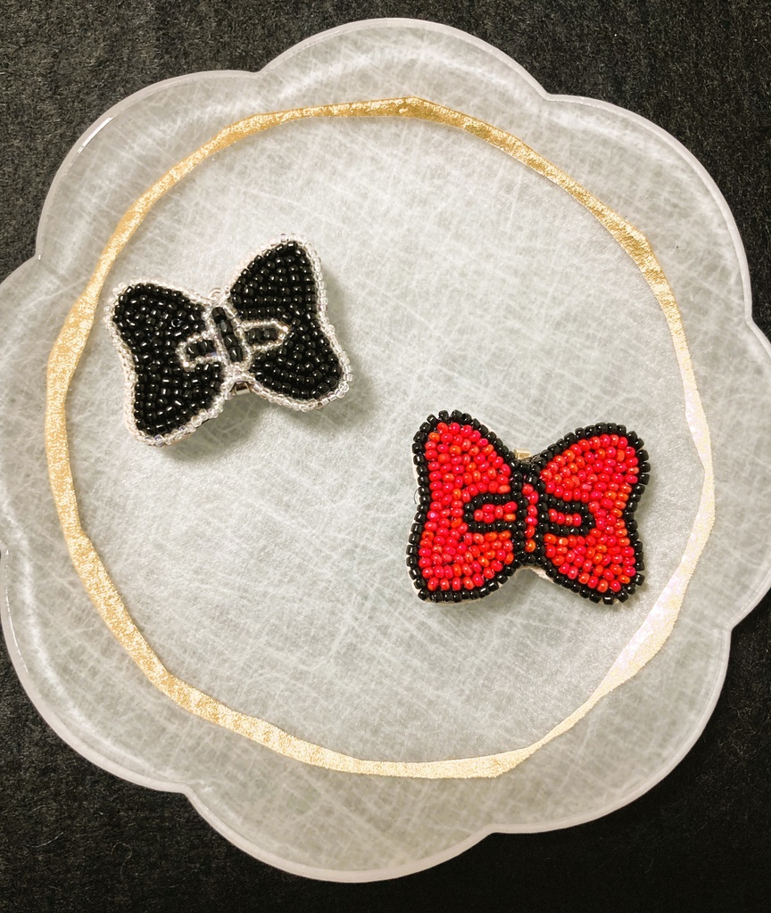 リボン クリップ/ネックレス併用タイプ