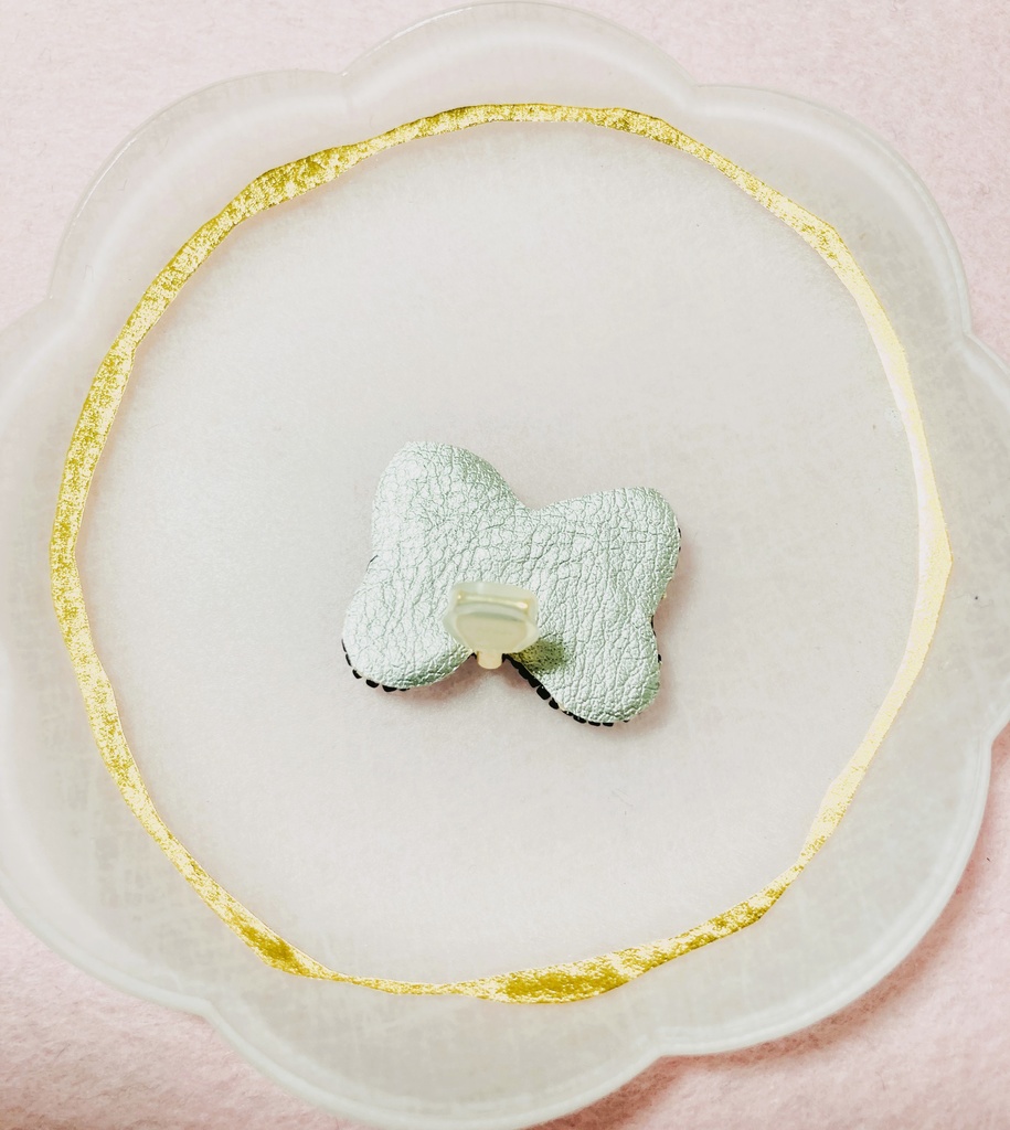 リボン クリップ/ネックレス併用タイプ