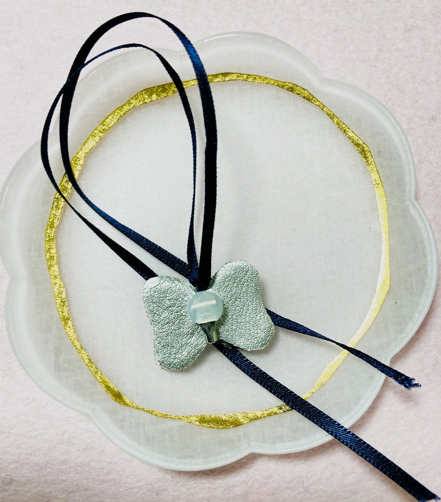 リボン クリップ/ネックレス併用タイプ