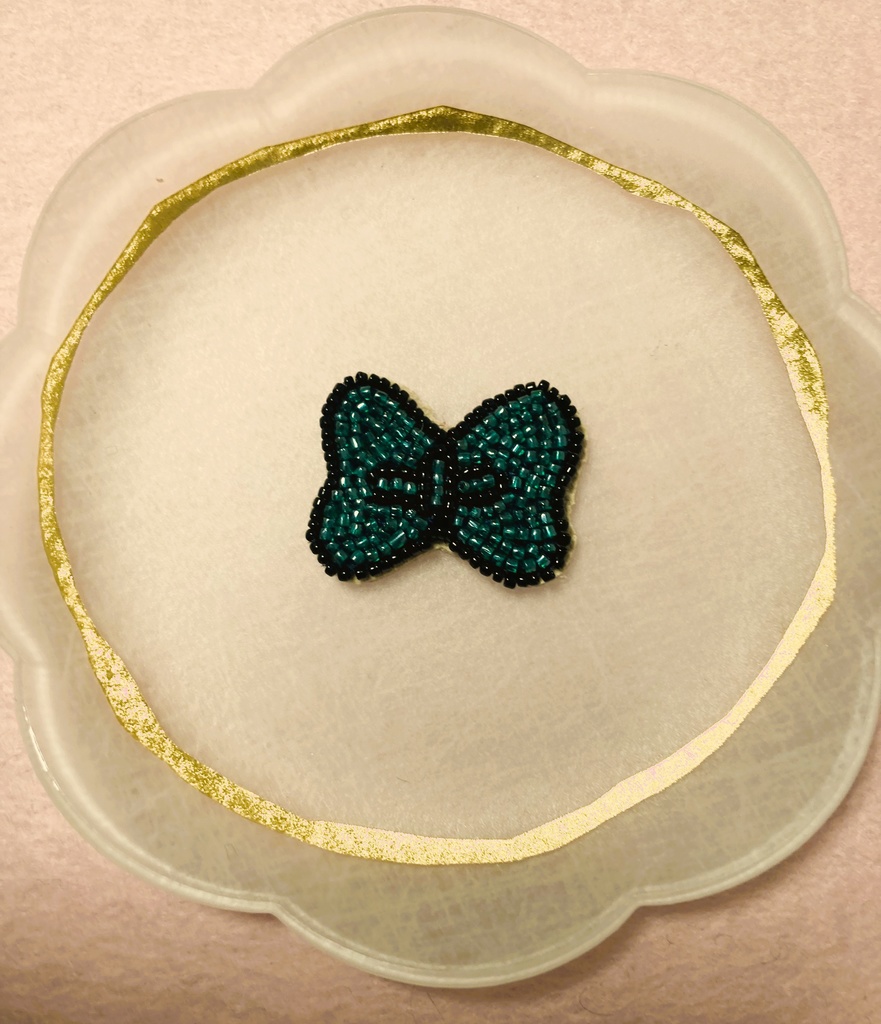 リボン クリップ/ネックレス併用タイプ