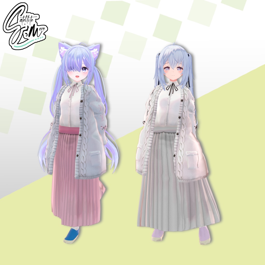 【21アバター対応】リテラリーカーディガンliterary cardigan