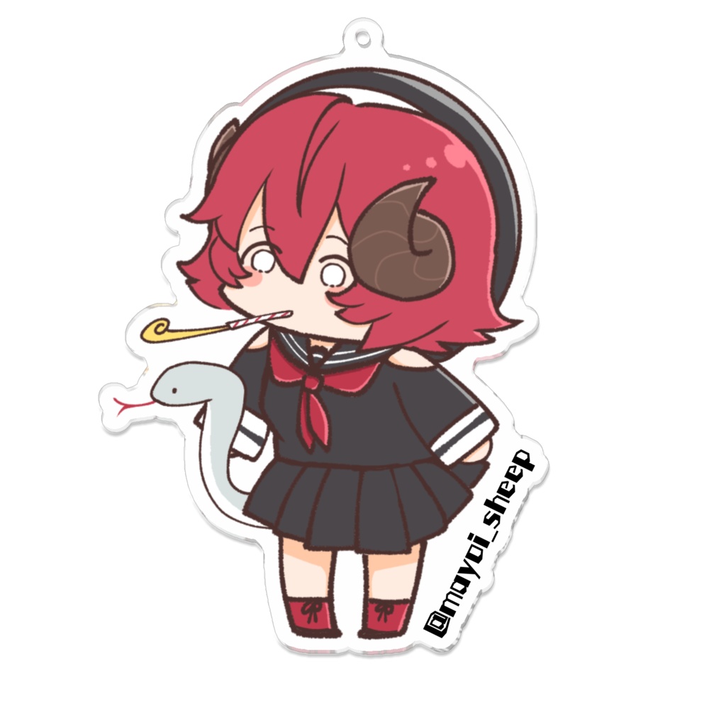 メロウ＆〆三郎 アクリルキーホルダー