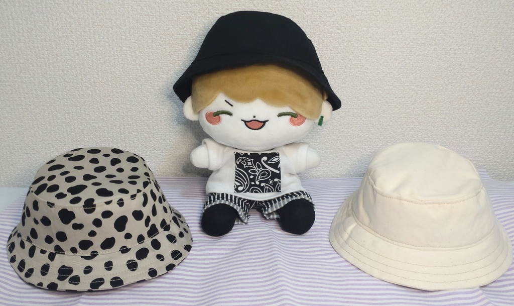 【受注生産】20cmぬい用 バケットハット
