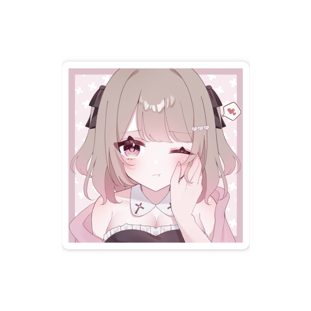 【夢羽あみ】おてて匂わせステッカー