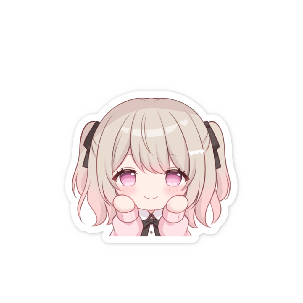 【夢羽あみ】スマイルステッカー