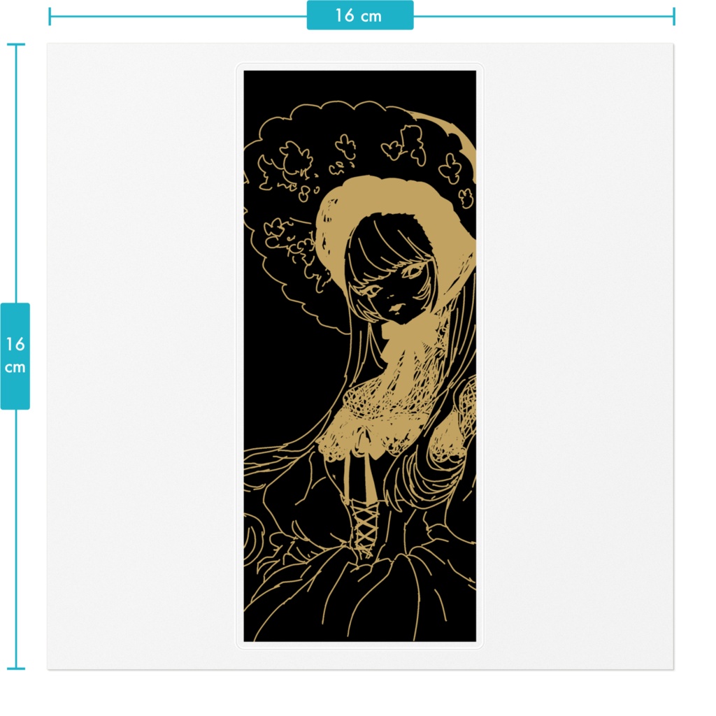 ゴスロリステッカーⅠ