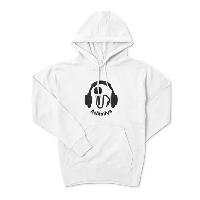 ロゴ入りパーカー