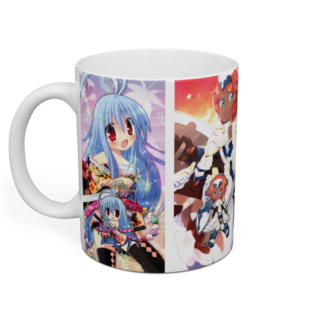 看板娘合作マグカップ