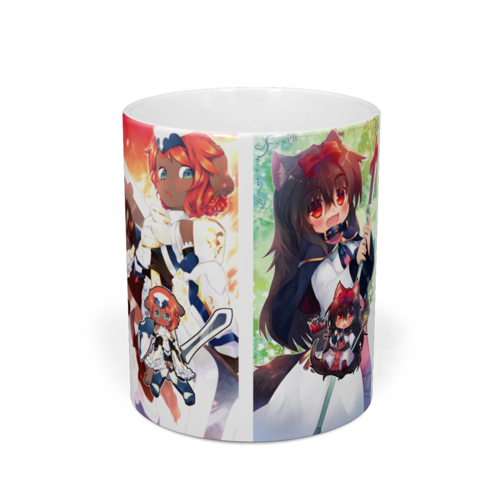 看板娘合作マグカップ