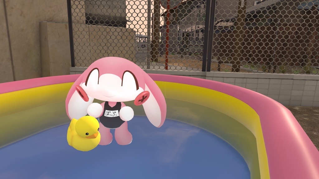 ぽっぷちゃん専用衣装 スクール水着