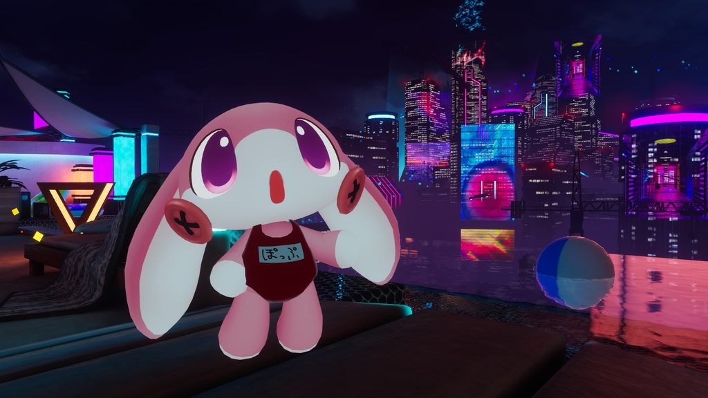 ぽっぷちゃん専用衣装 スクール水着