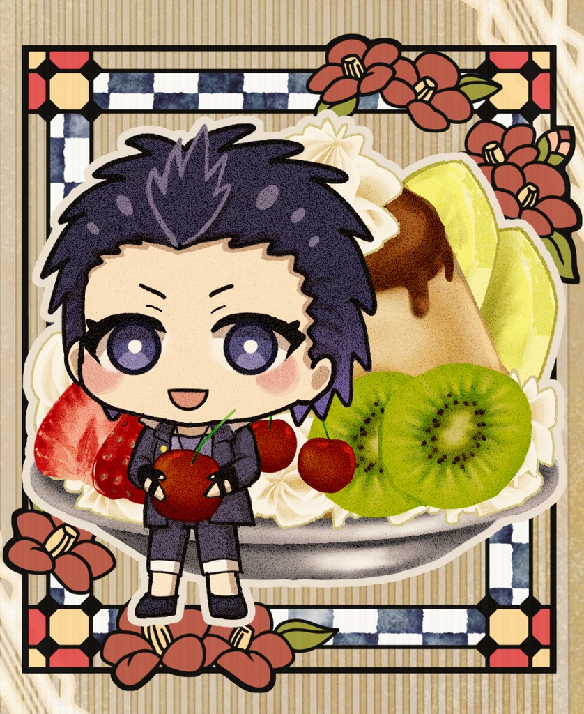 期間限定50円引き!織田家カフェ風アクキー