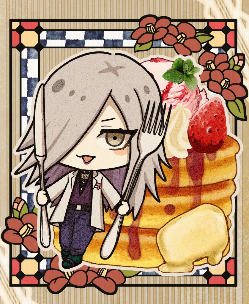 期間限定50円引き!織田家カフェ風アクキー