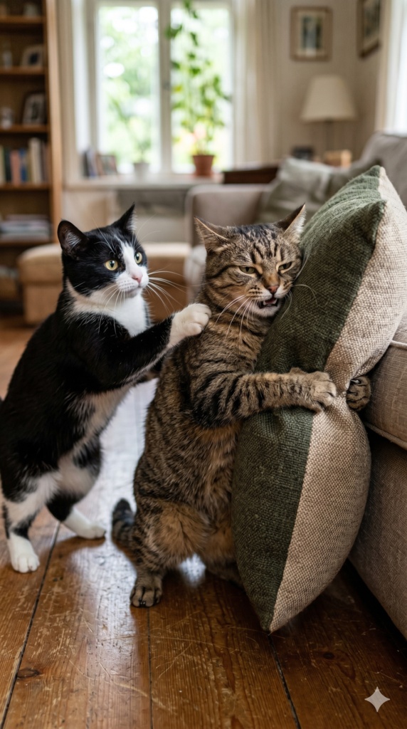 【ねこ】猫のおもしろ画像　Vertical Cat Images