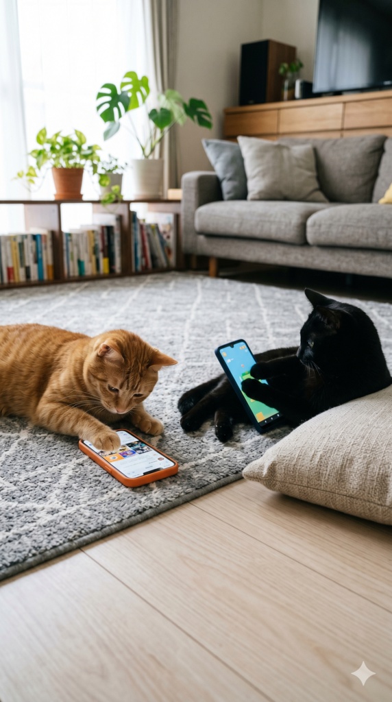 【ねこ】猫のおもしろ画像　Vertical Cat Images