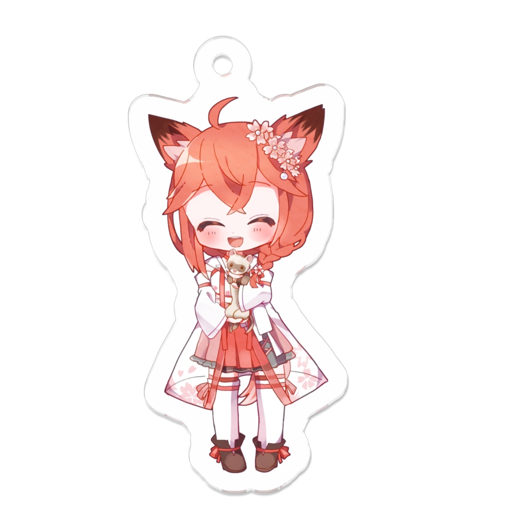 【桜花やよい】アクキーver.にっこり