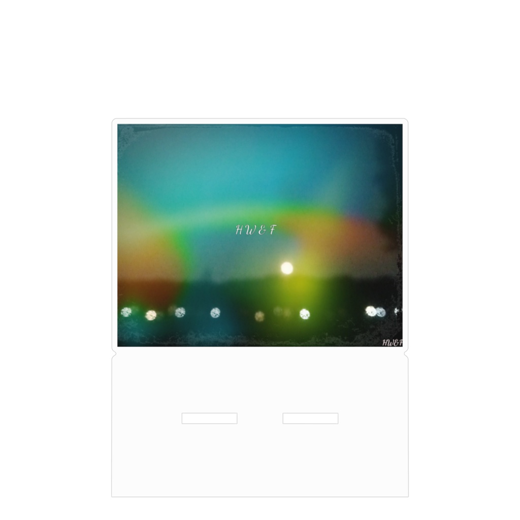 HW&F アクリルスマホスタンド