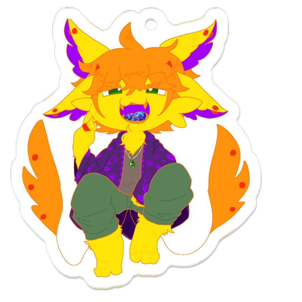 ミラ・ケーティー（アクリルキーホルダー）