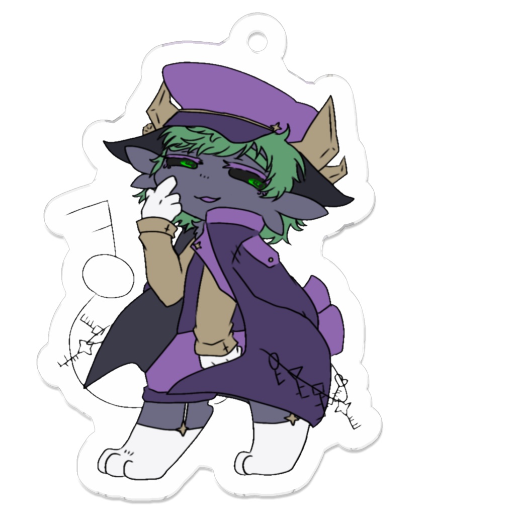 ダビー（アクリルキーホルダー）