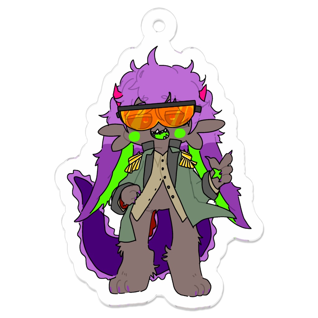 アイン（アクリルキーホルダー）