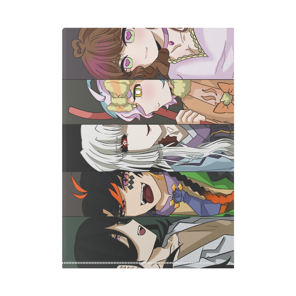 しらゆり園クリアファイル