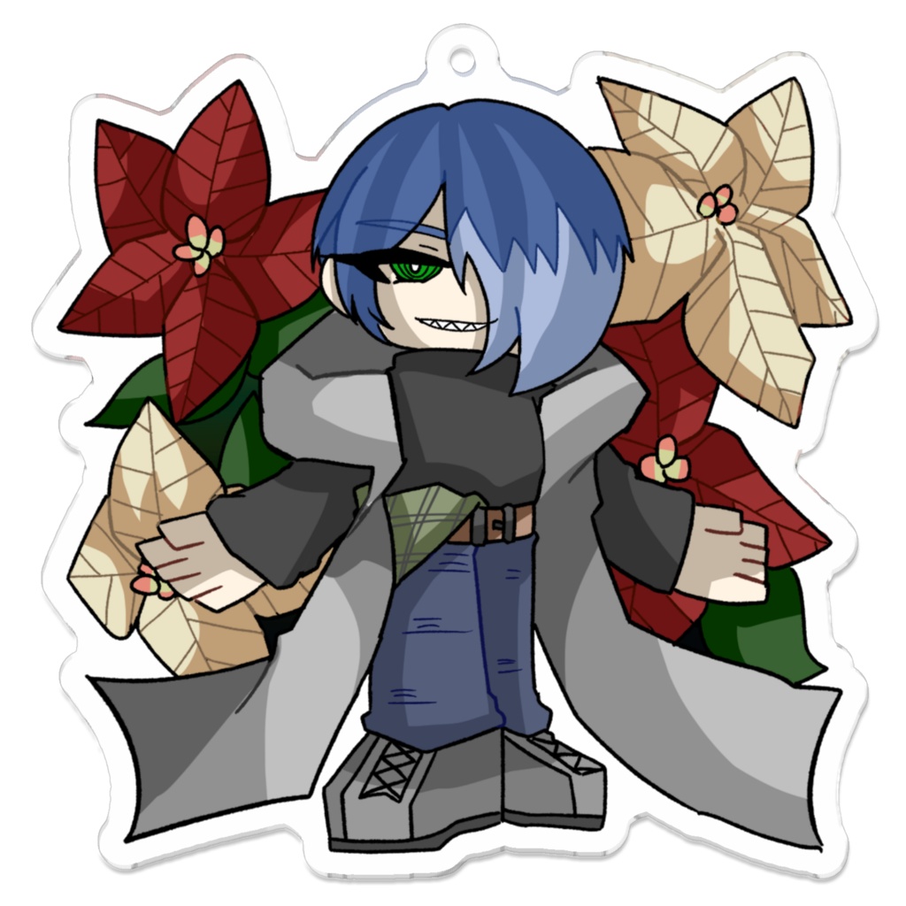 猫のかきあげ創ブレアクキー【鮫島芍薬(ポセイドン)】