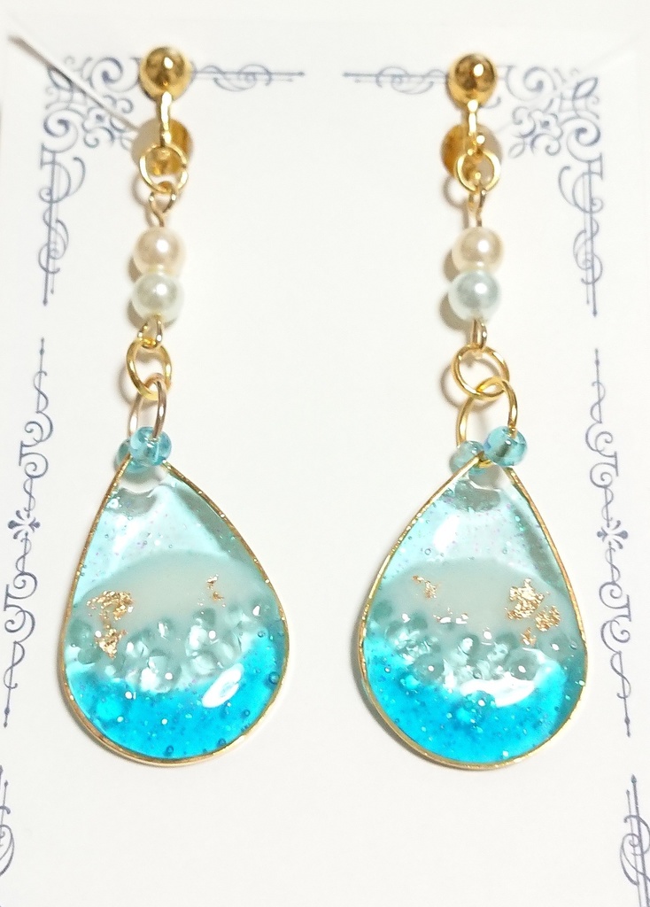 しゅわしゅわソーダのクリーム欠片