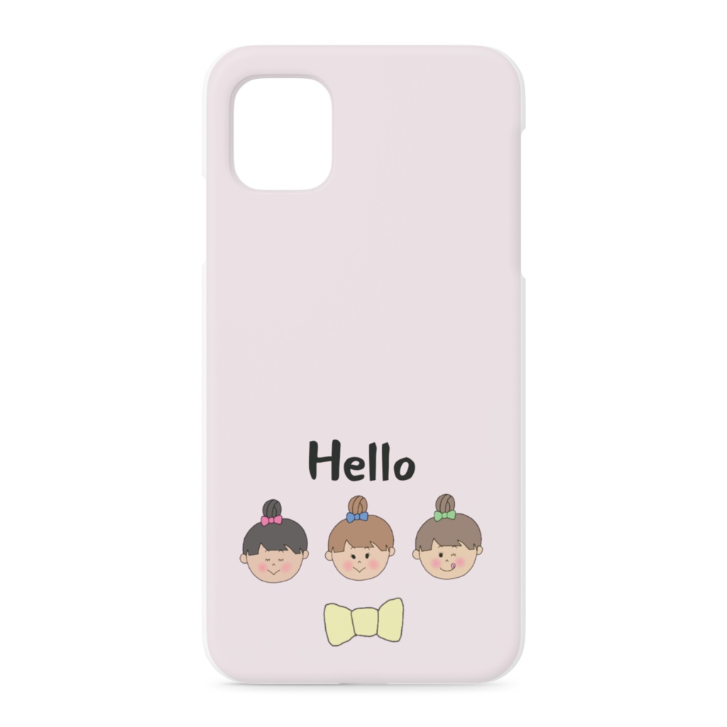 おだんご3つ子ちゃん　スマホケース