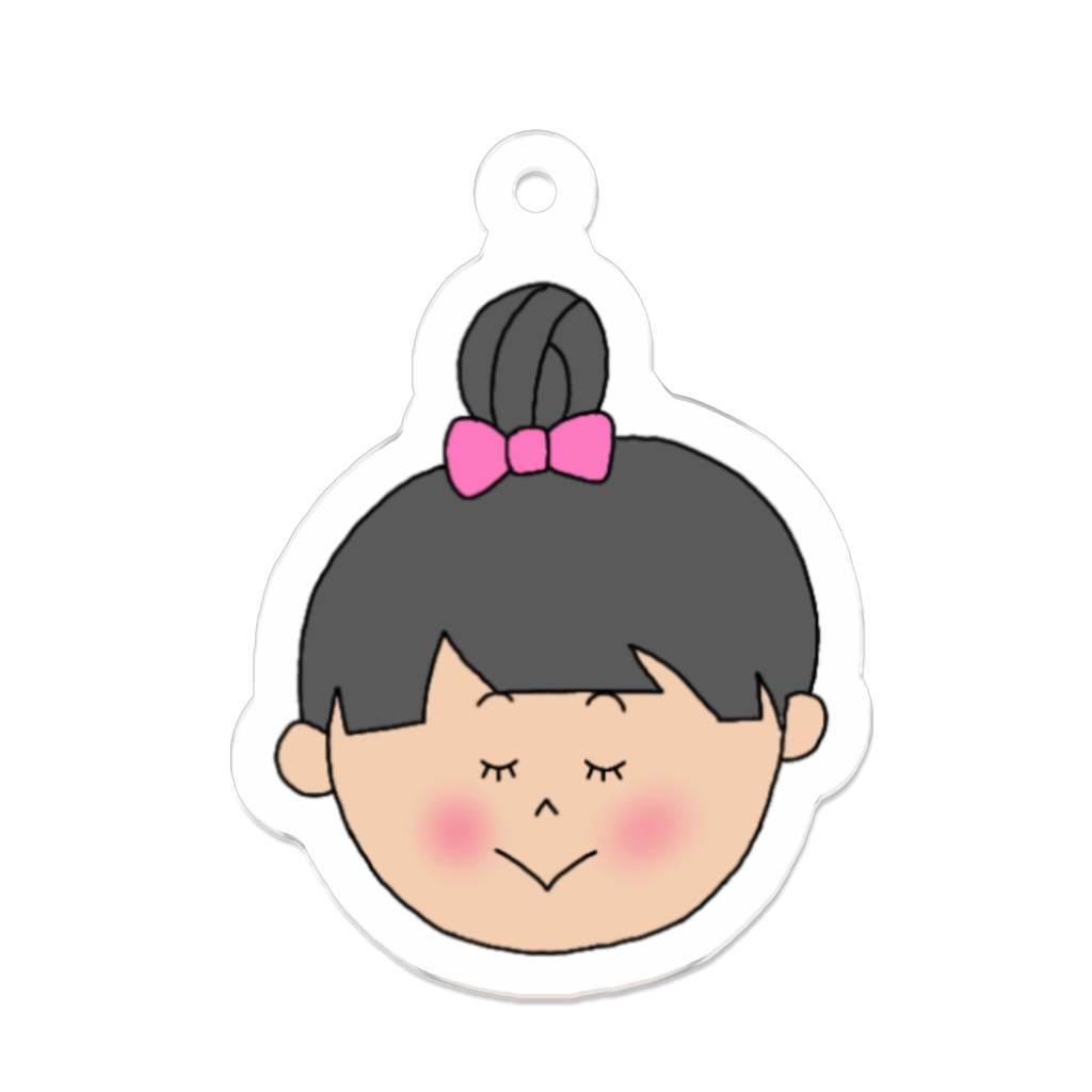 おだんご女子　キーホルダー