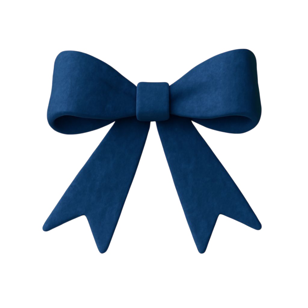 リボン 12色クリップアートセット⌇ふわっと優しいクレイアニメ調(PNG背景透過)