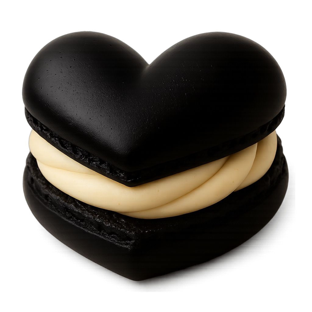 マカロン 12色クリップアートセット⌇ふわっと甘いクレイアニメ調(PNG背景透過)